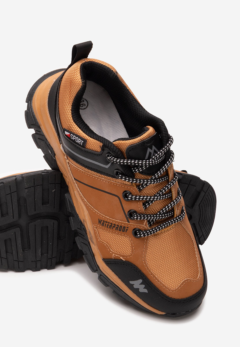 Pantofi sport baieti Flano camel