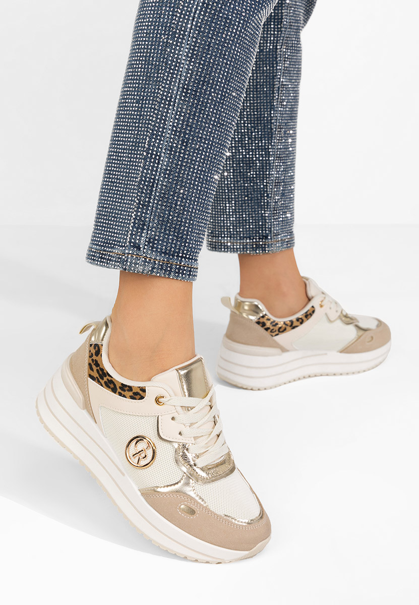 Sneakers cu platformă Darcya multicolori