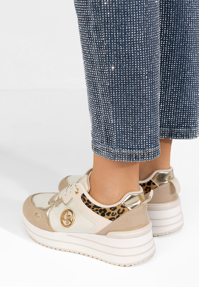 Sneakers cu platformă Darcya multicolori