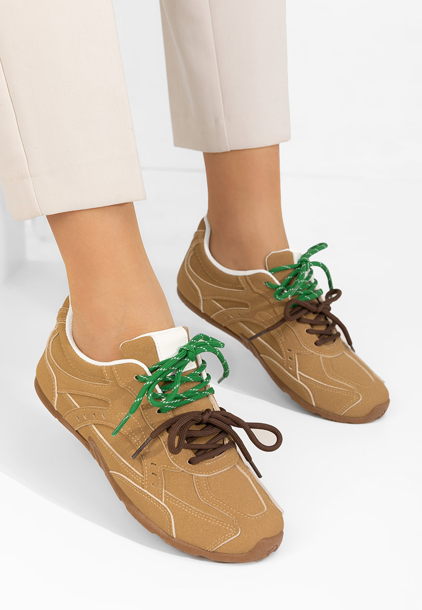 Sneakers dama Idylla kaki Sneakers dama Idylla kaki