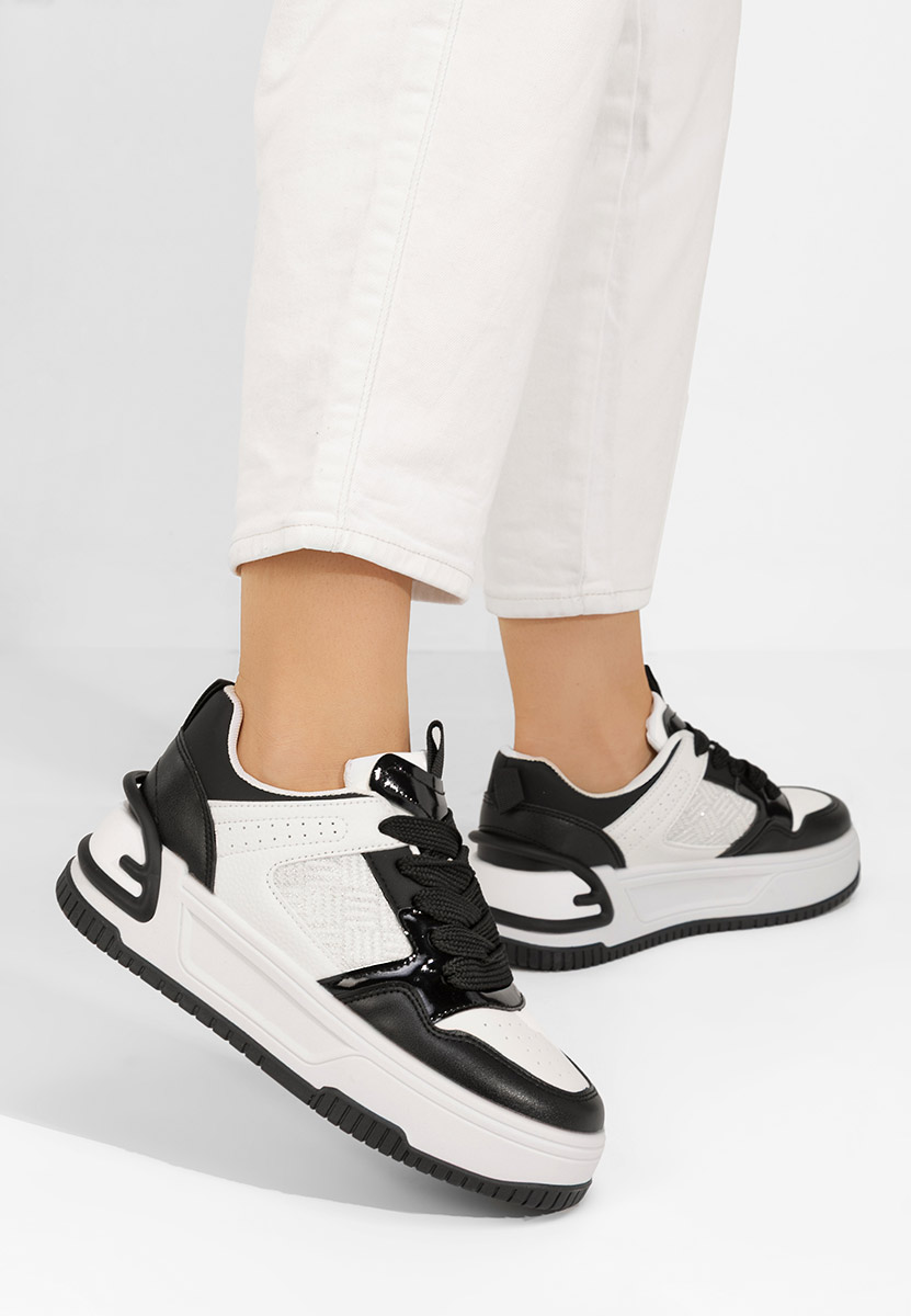 Sneakers cu platformă Jenyffer albi