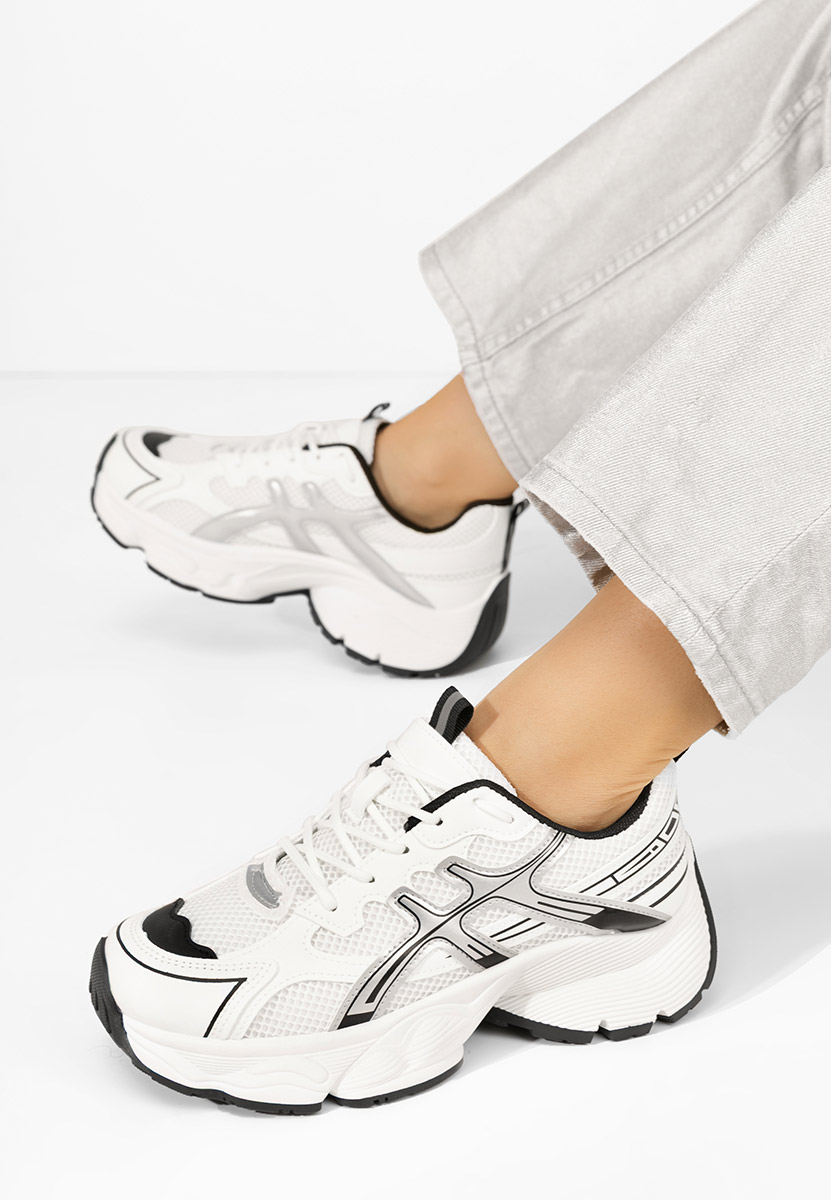 Sneakers dama Epifania albi Sneakers dama Epifania albi