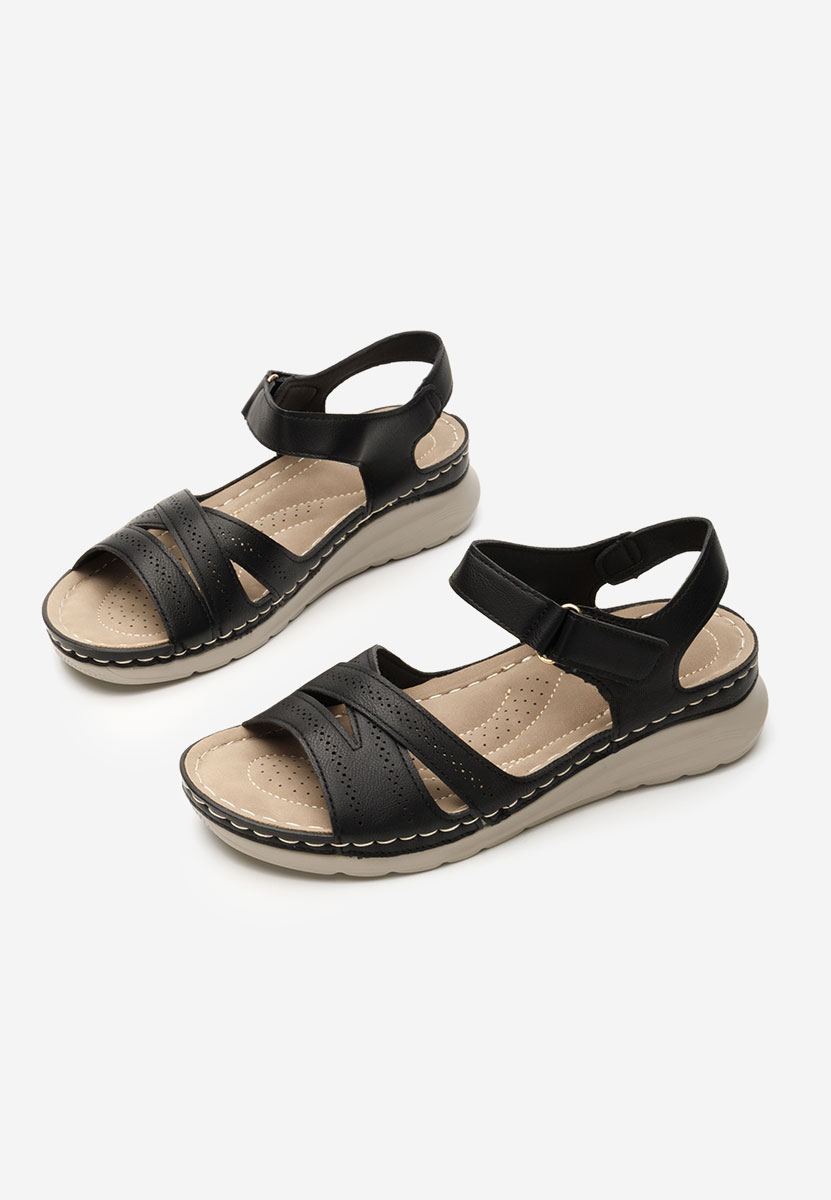 Sandale fara toc Olynda negre