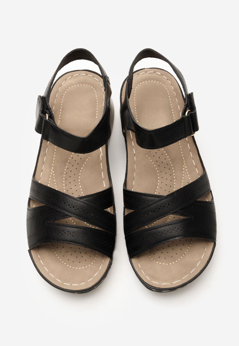 Sandale fara toc Olynda negre