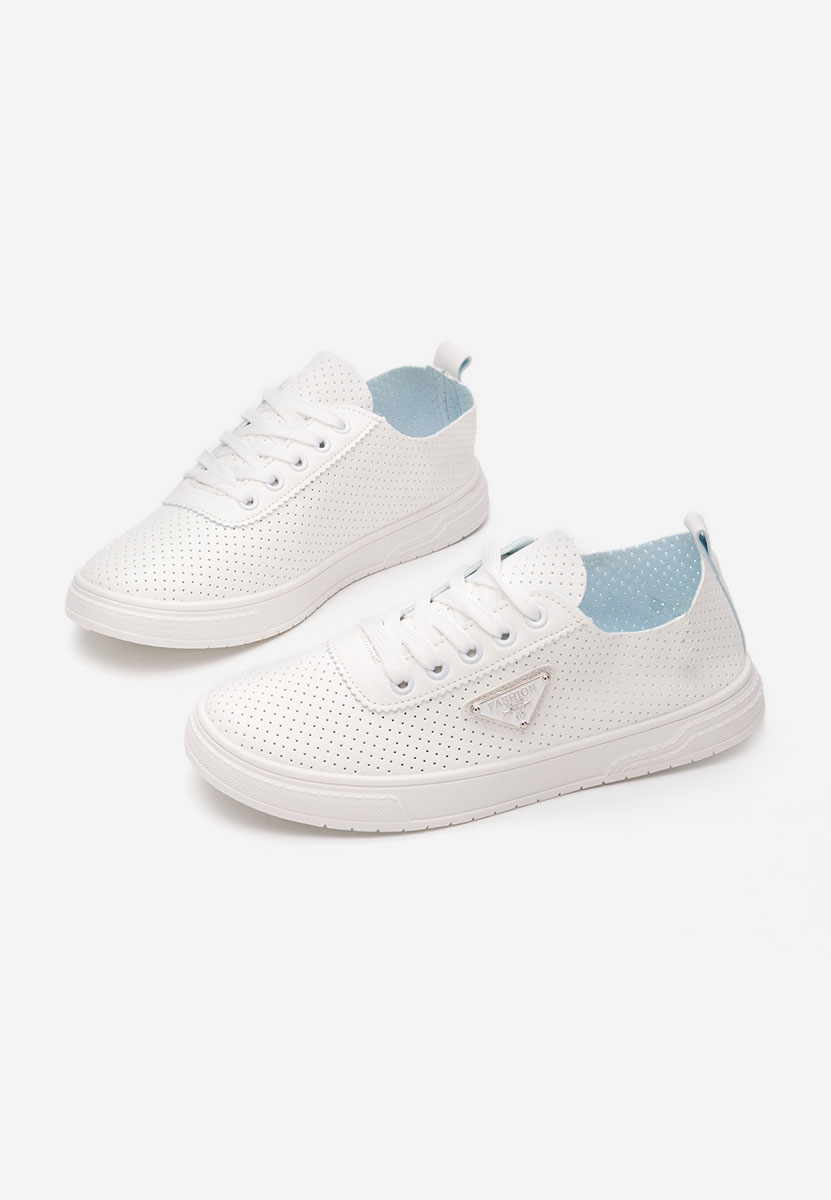 Pantofi casual dama Tenesha albi