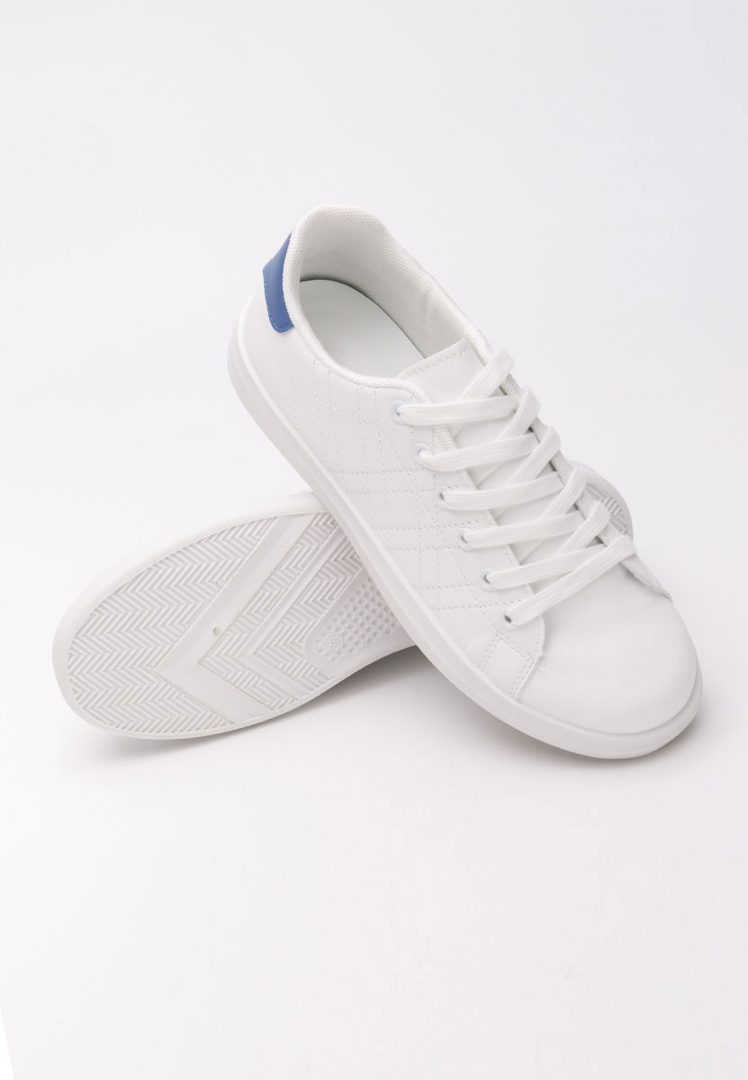 Sneakers dama Cassandra albi