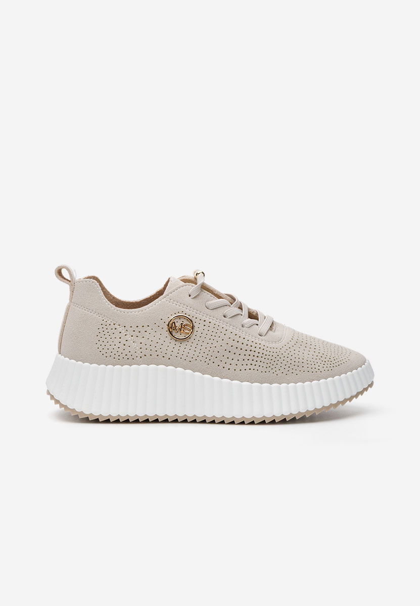 Sneakers cu platforma Antonya gri