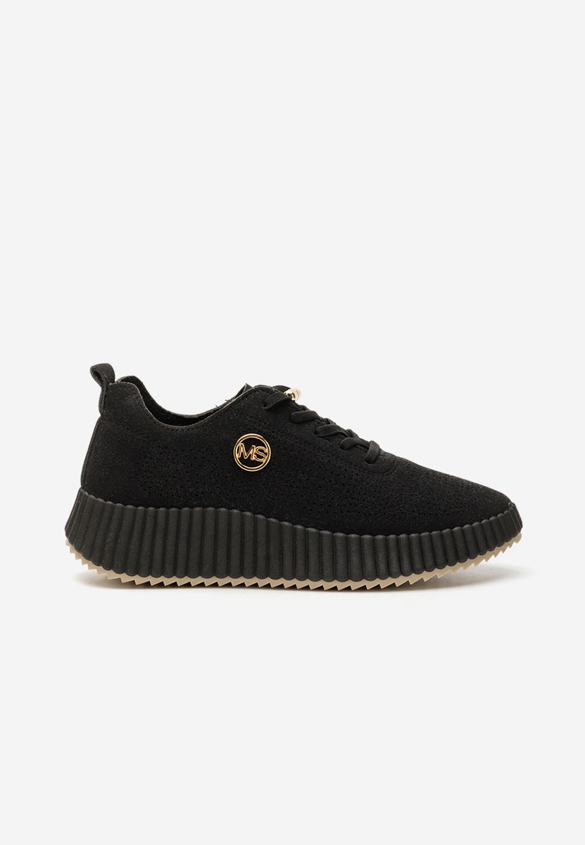 Sneakers cu platforma Antonya negri