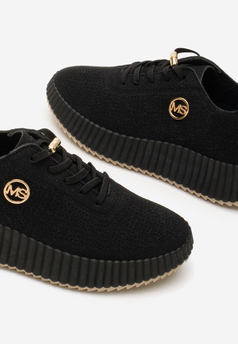 Sneakers cu platforma Antonya negri