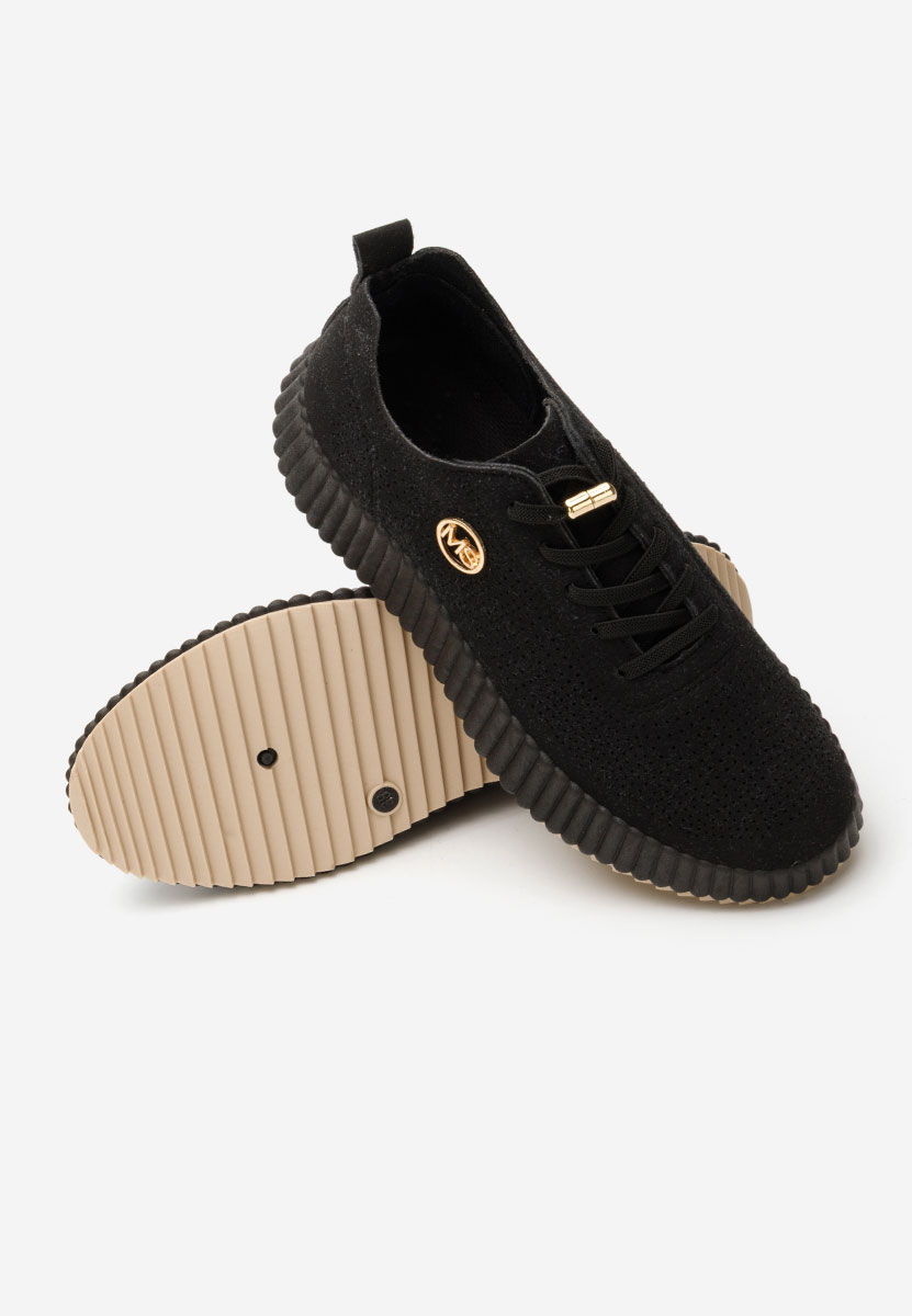 Sneakers cu platforma Antonya negri