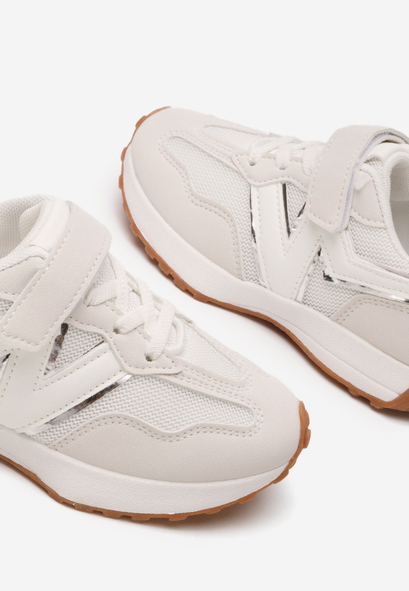 Pantofi sport copii Johnathan albi