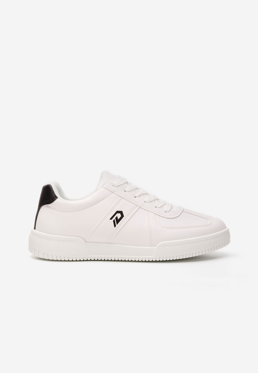 Sneakers barbati Brett albi