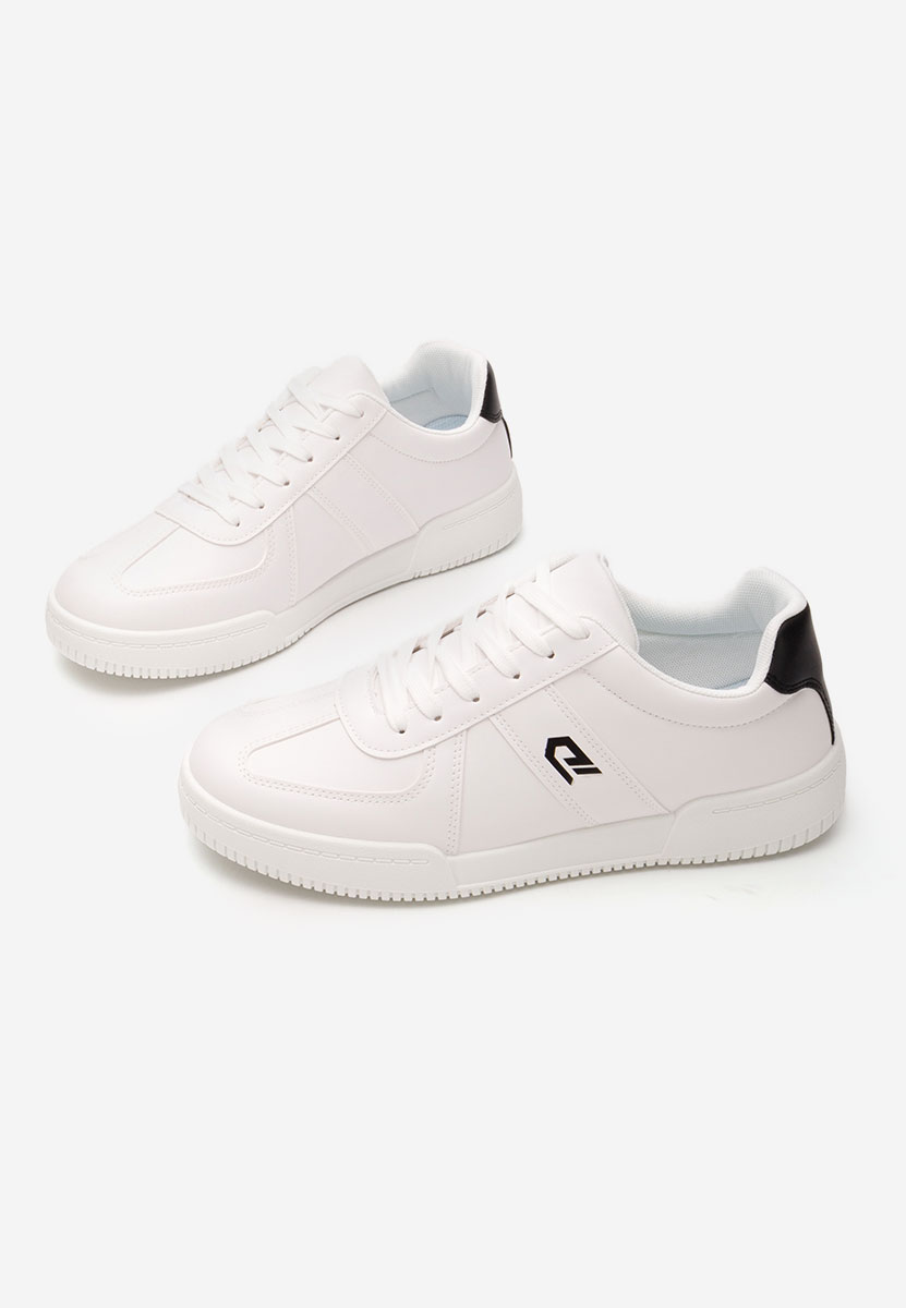 Sneakers barbati Brett albi