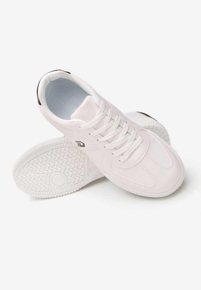 Sneakers barbati Brett albi
