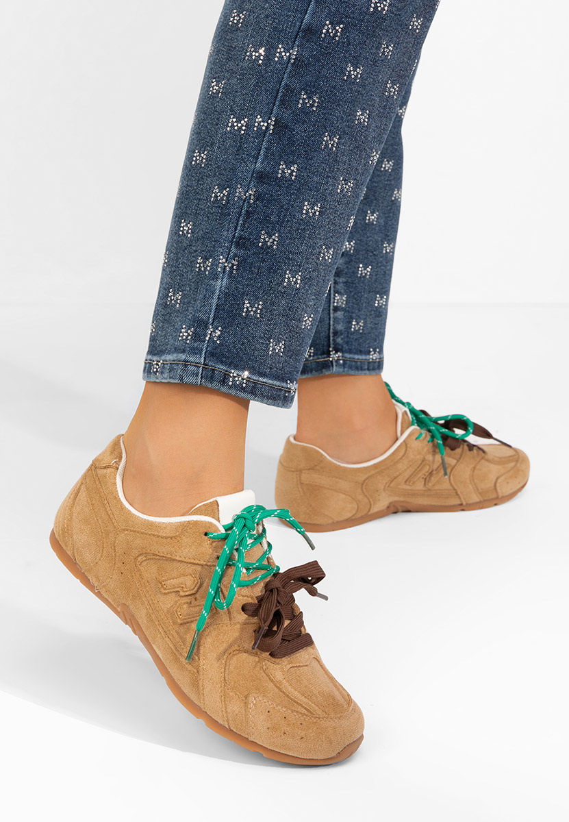 Sneakers dama Sheila kaki