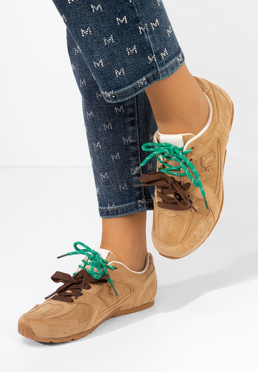 Sneakers dama Sheila kaki