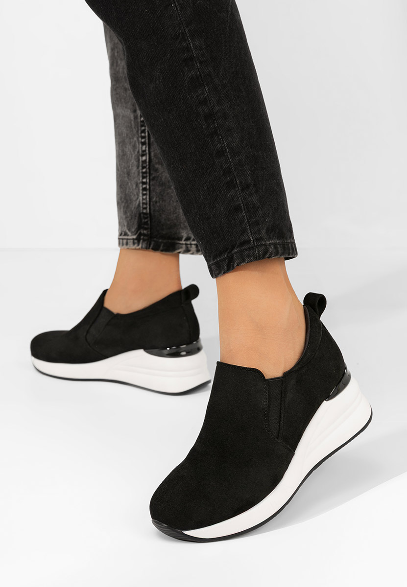 Pantofi casual cu platforma Leanne V2 negri