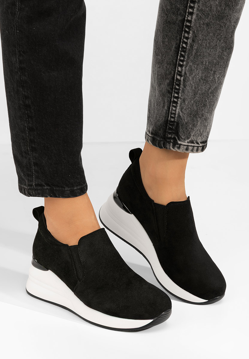 Pantofi casual cu platforma Leanne V2 negri