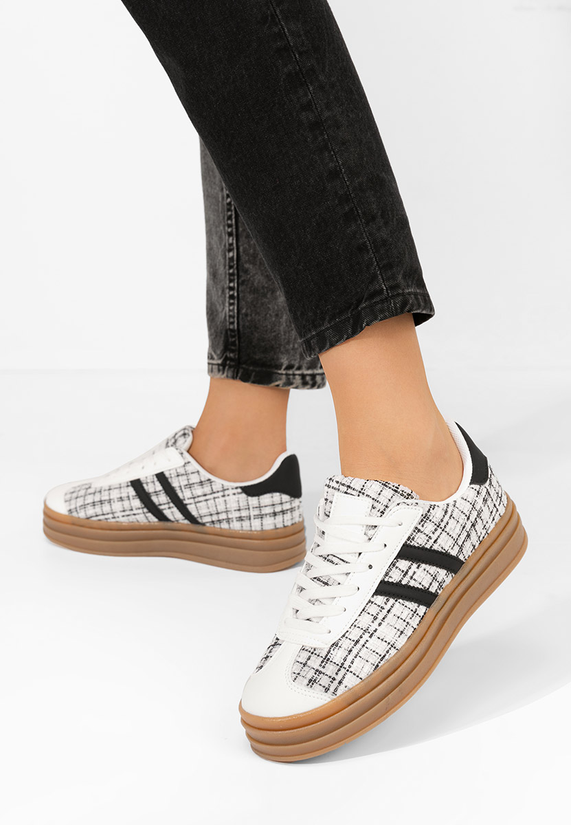 Sneakers dama Fonda albi