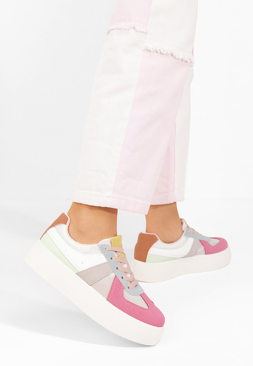 Sneakers cu platforma Fyonna multicolori