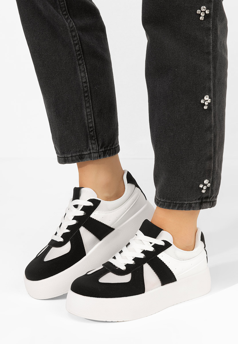 Sneakers cu platforma Fyonna negri