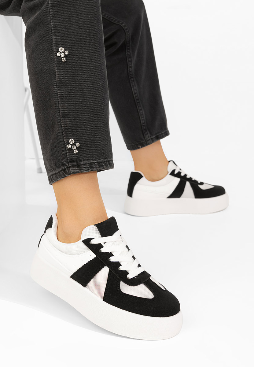 Sneakers cu platforma Fyonna negri