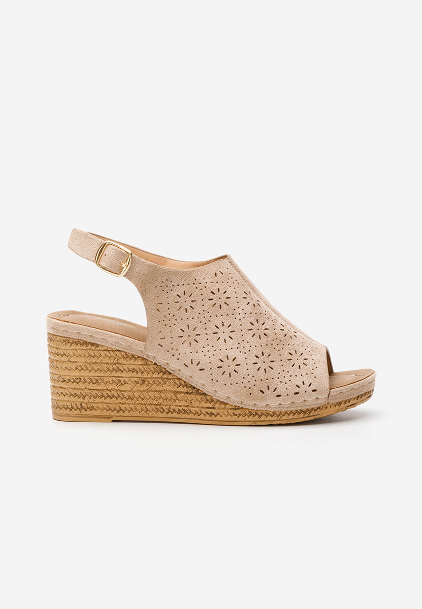 Sandale cu platformă Cordelya kaki