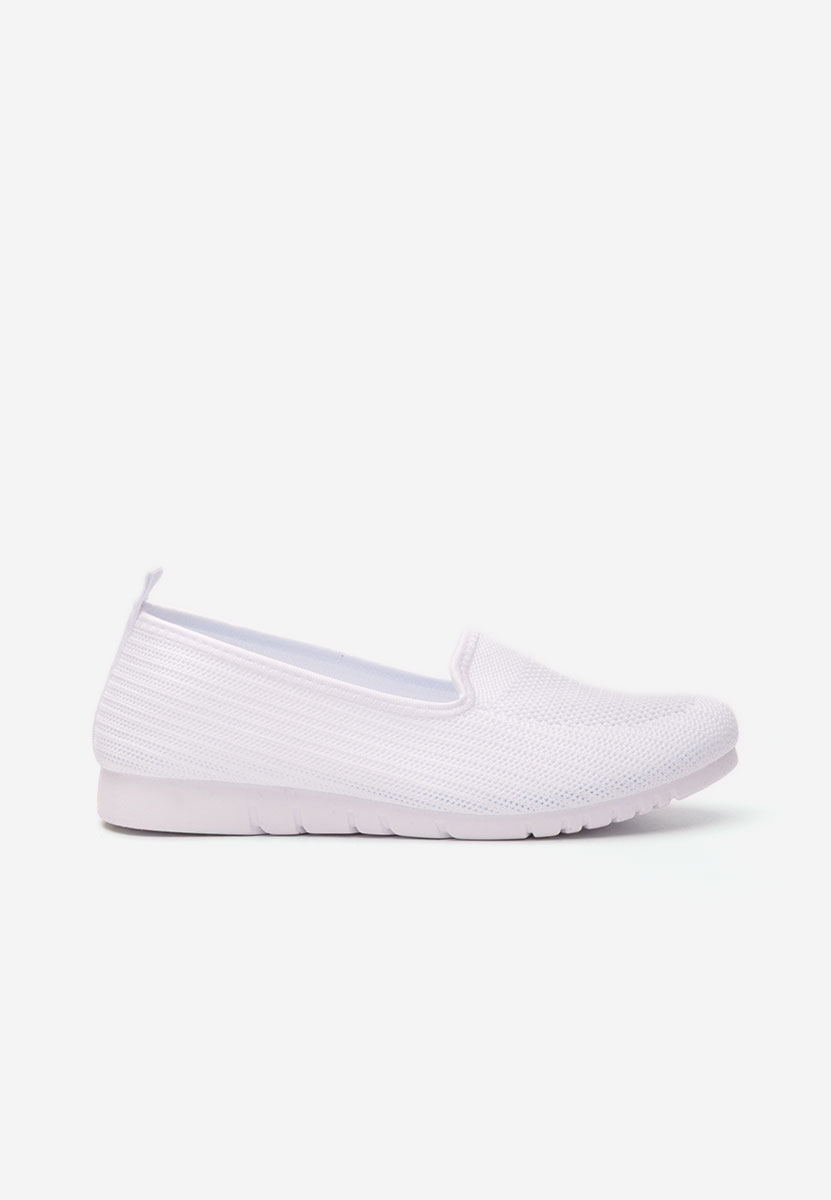 Tenisi dama Slip-On Fransisca albi