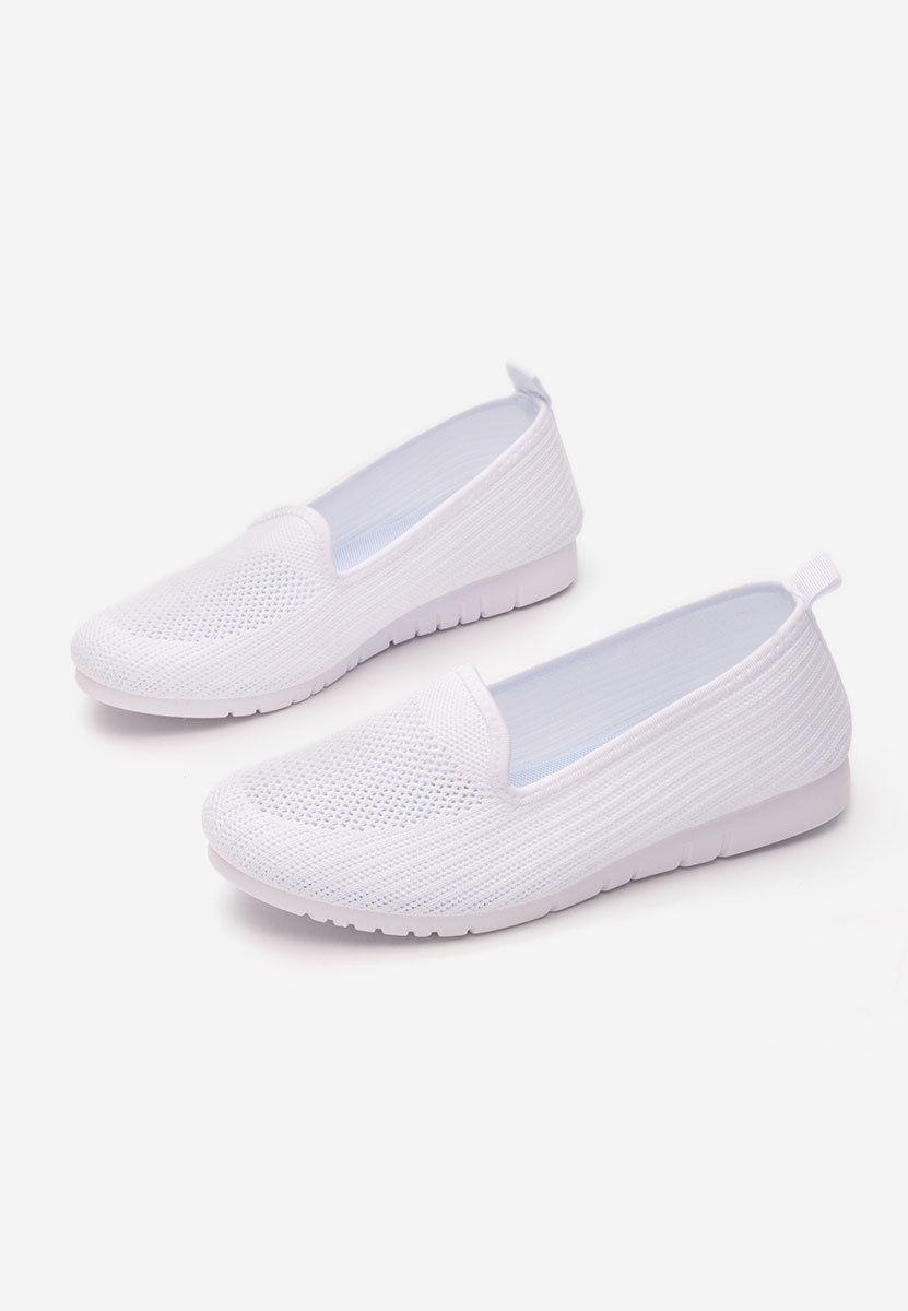 Tenisi dama Slip-On Fransisca albi