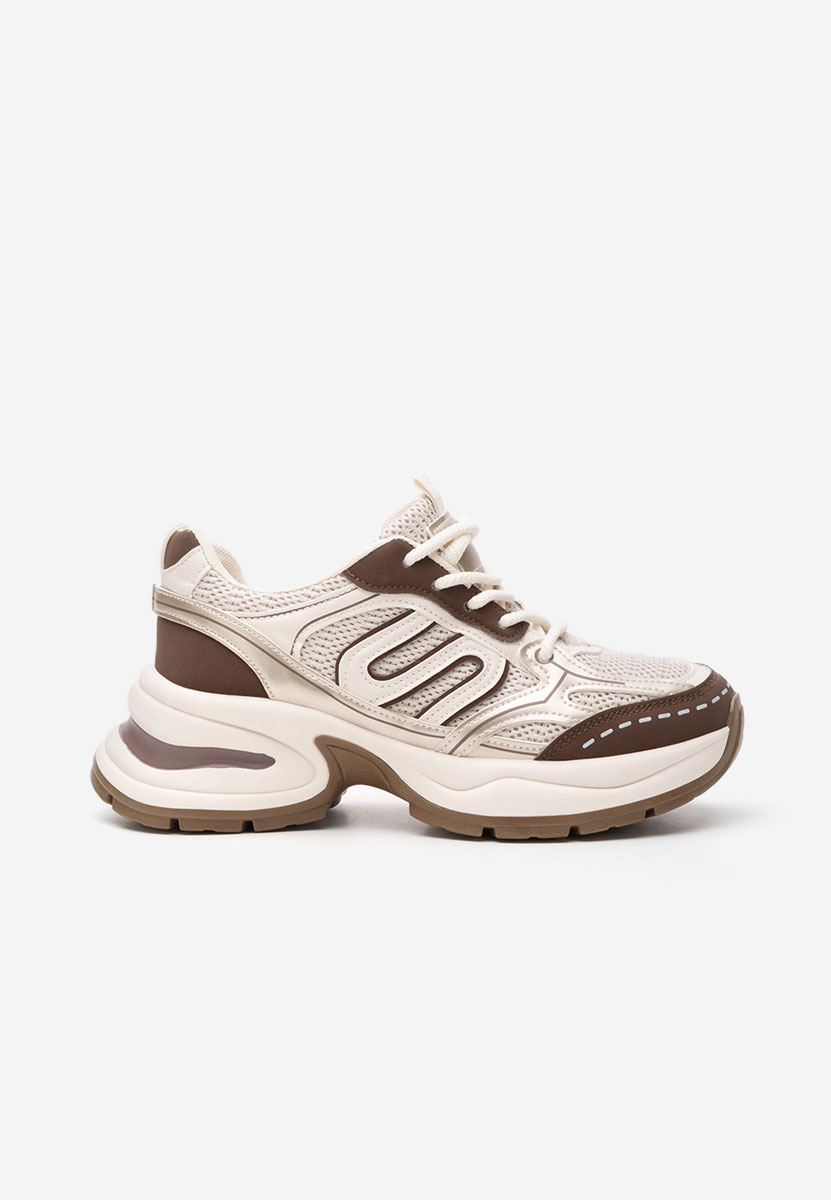 Sneakers cu platformă Jolysa bej