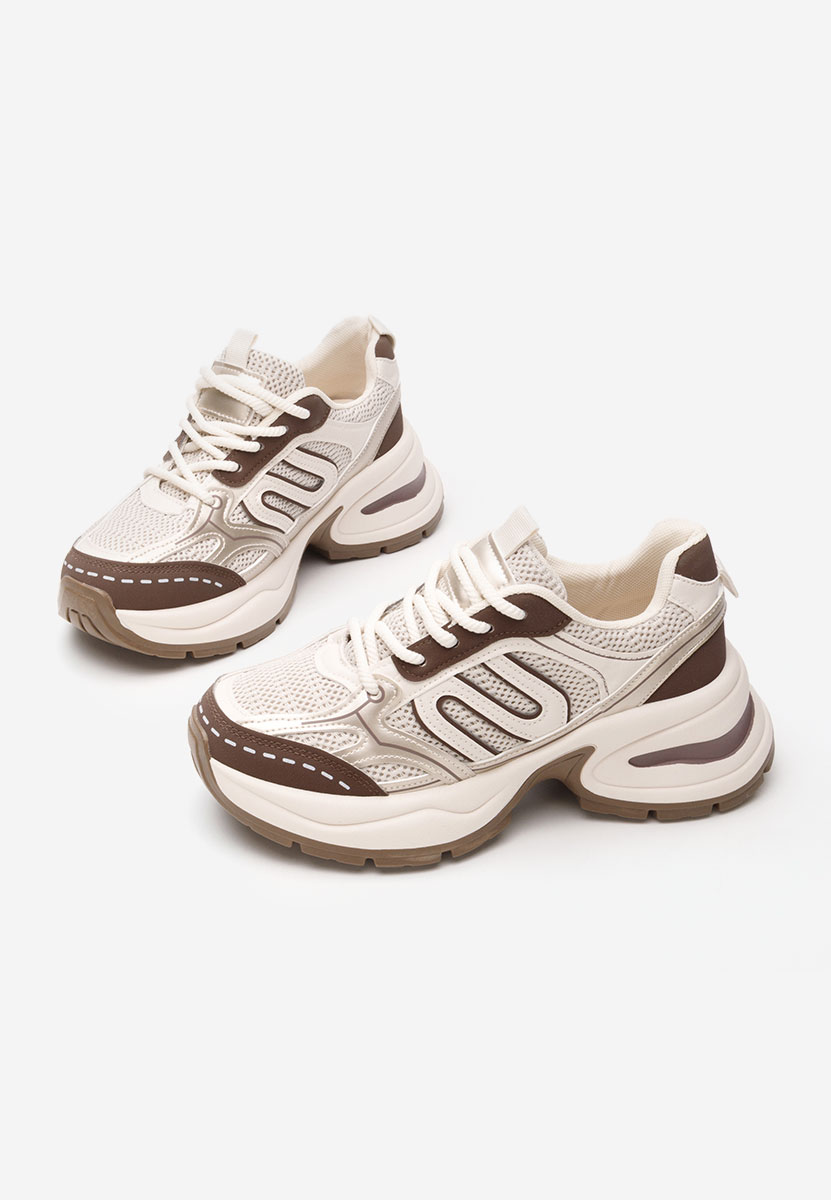 Sneakers cu platformă Jolysa bej