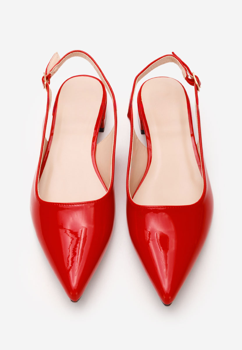 Pantofi slingback Danya rosii