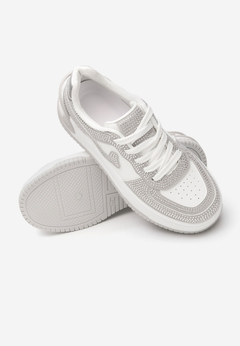 Sneakers dama Darrya albi