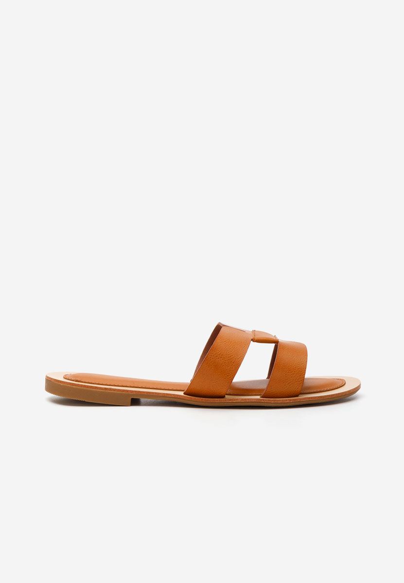 Papuci fara toc Amallya camel
