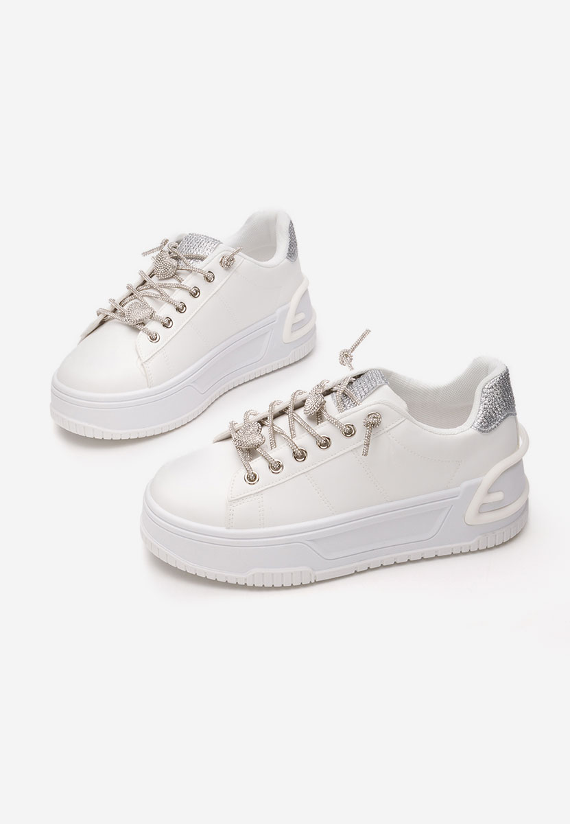 Sneakers dama Kanysha albi