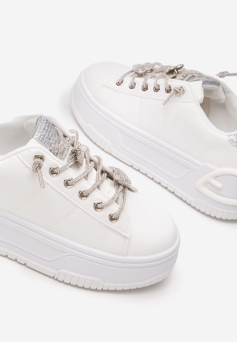 Sneakers dama Kanysha albi