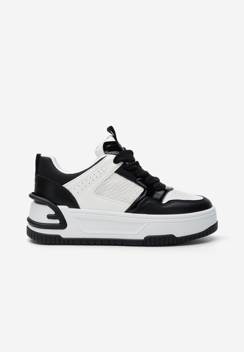 Sneakers cu platformă Jenyffer albi