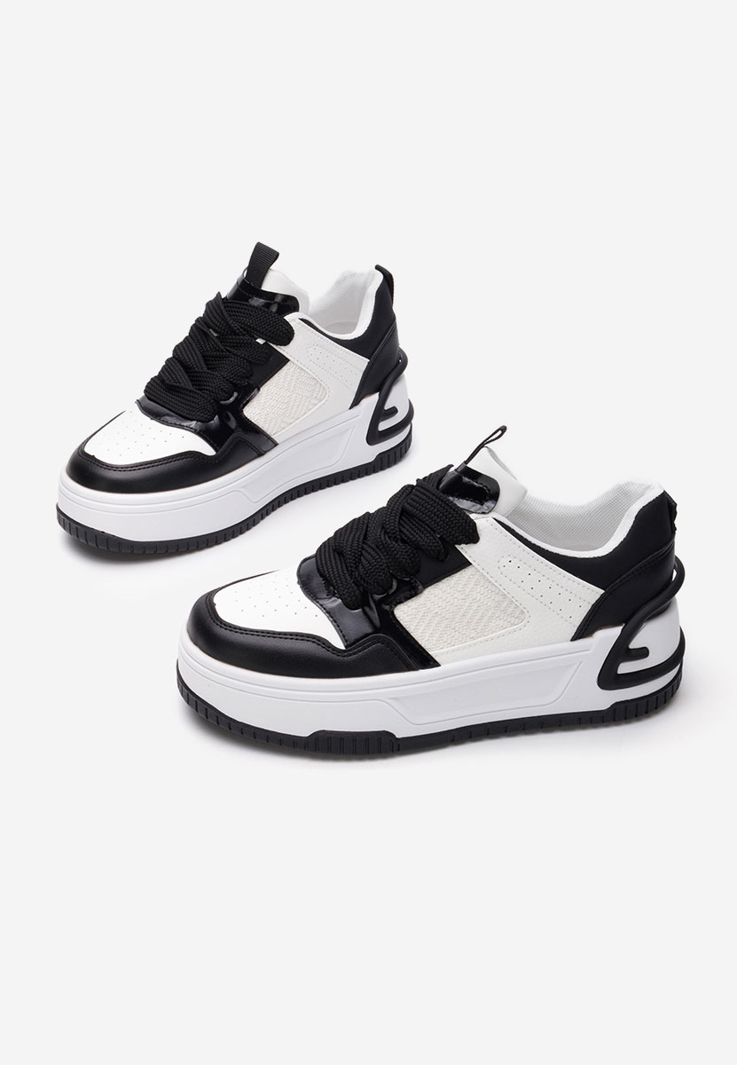 Sneakers cu platformă Jenyffer albi