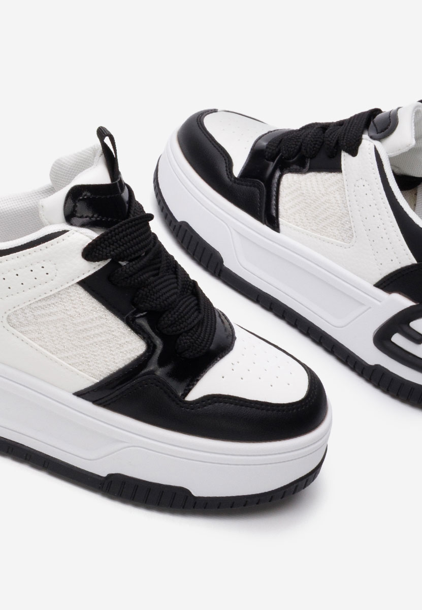 Sneakers cu platformă Jenyffer albi