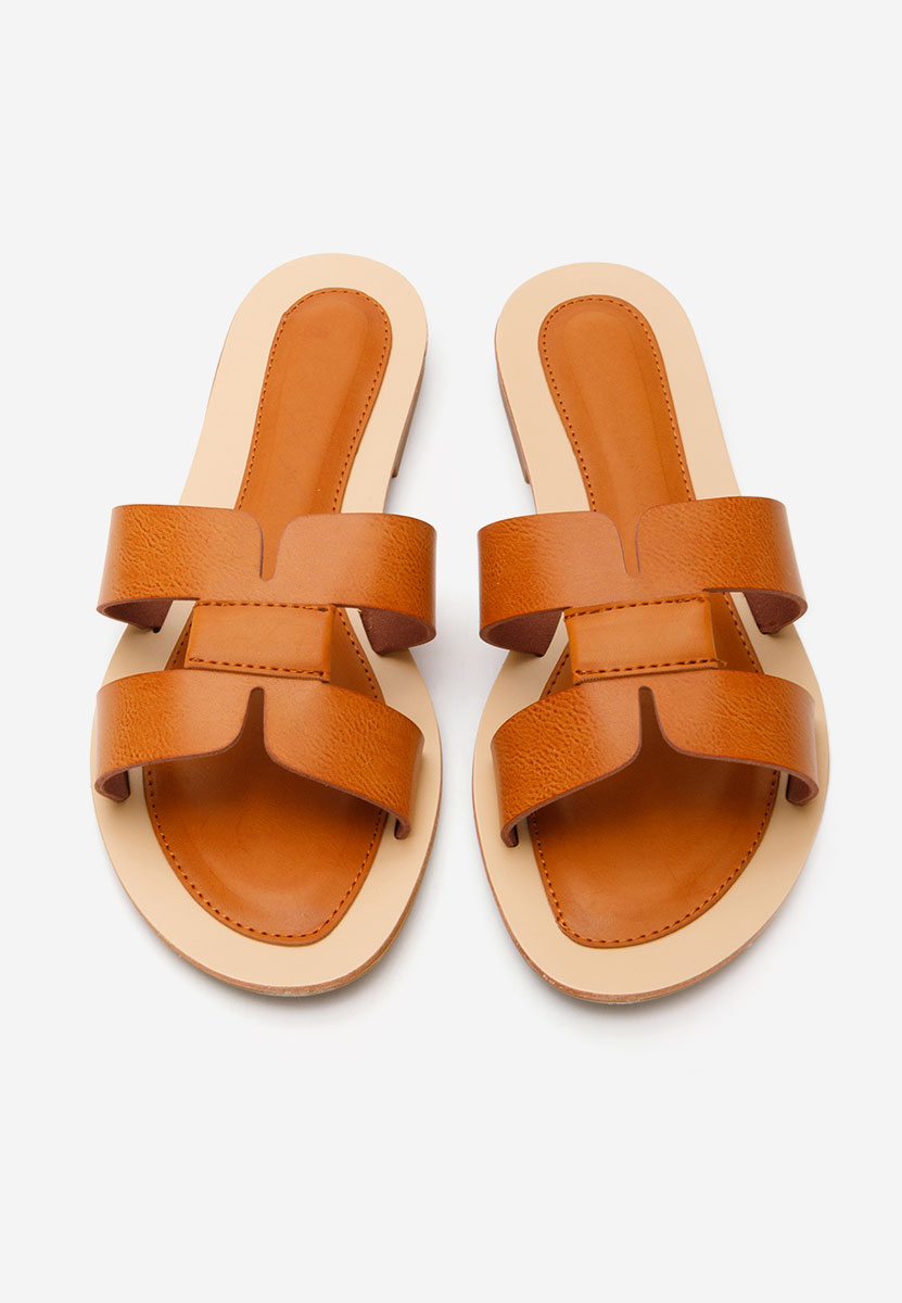 Papuci fara toc Amallya camel