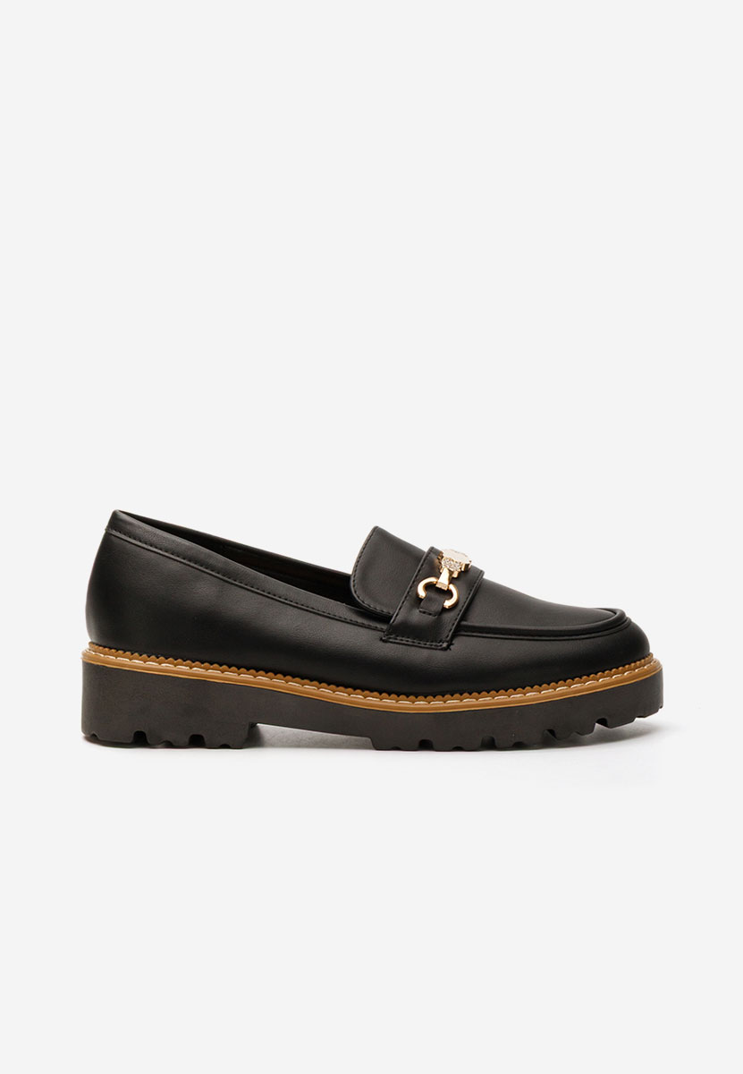 Mocasini dama Aelle V2 negri