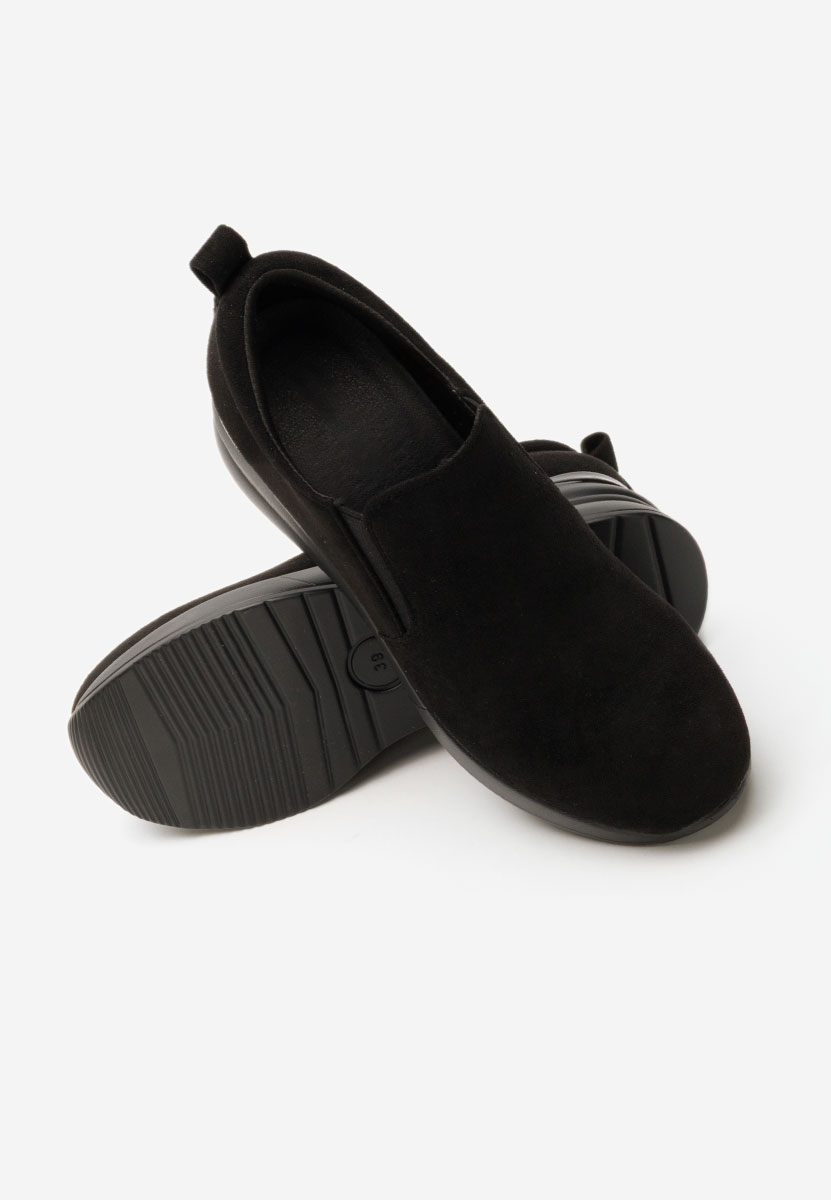 Pantofi casual cu platforma Leanne negri