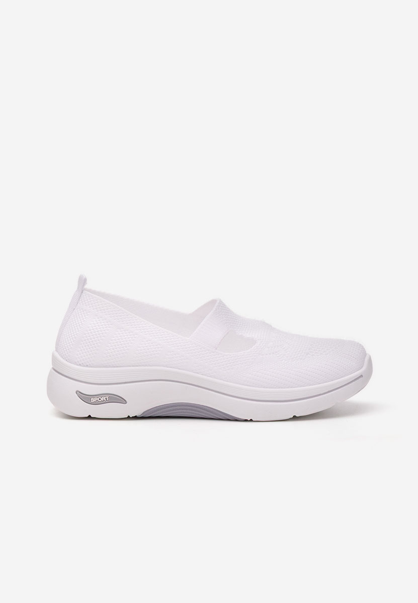 Pantofi casual dama Freeda albi