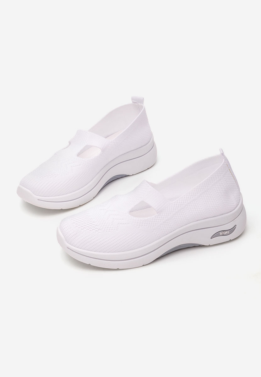 Pantofi casual dama Freeda albi