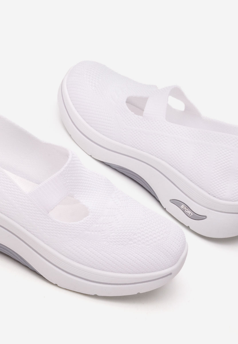 Pantofi casual dama Freeda albi
