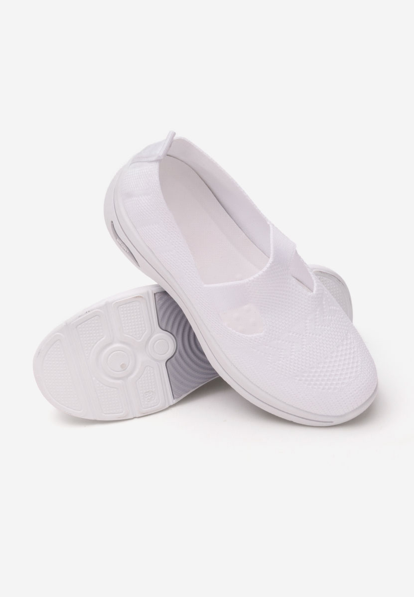 Pantofi casual dama Freeda albi
