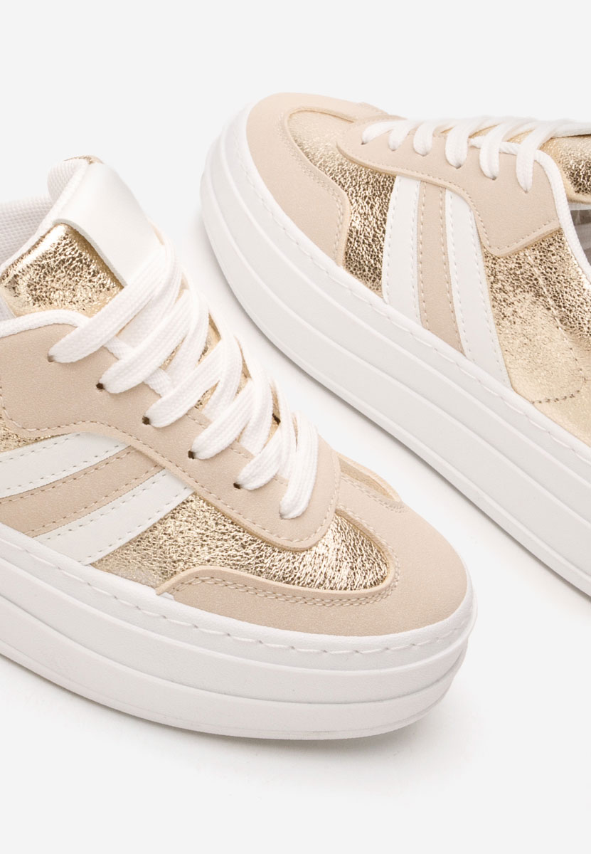 Sneakers dama Maranda aurii