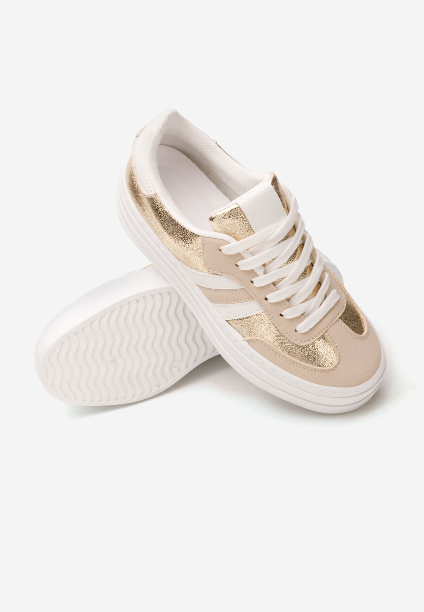 Sneakers dama Maranda aurii