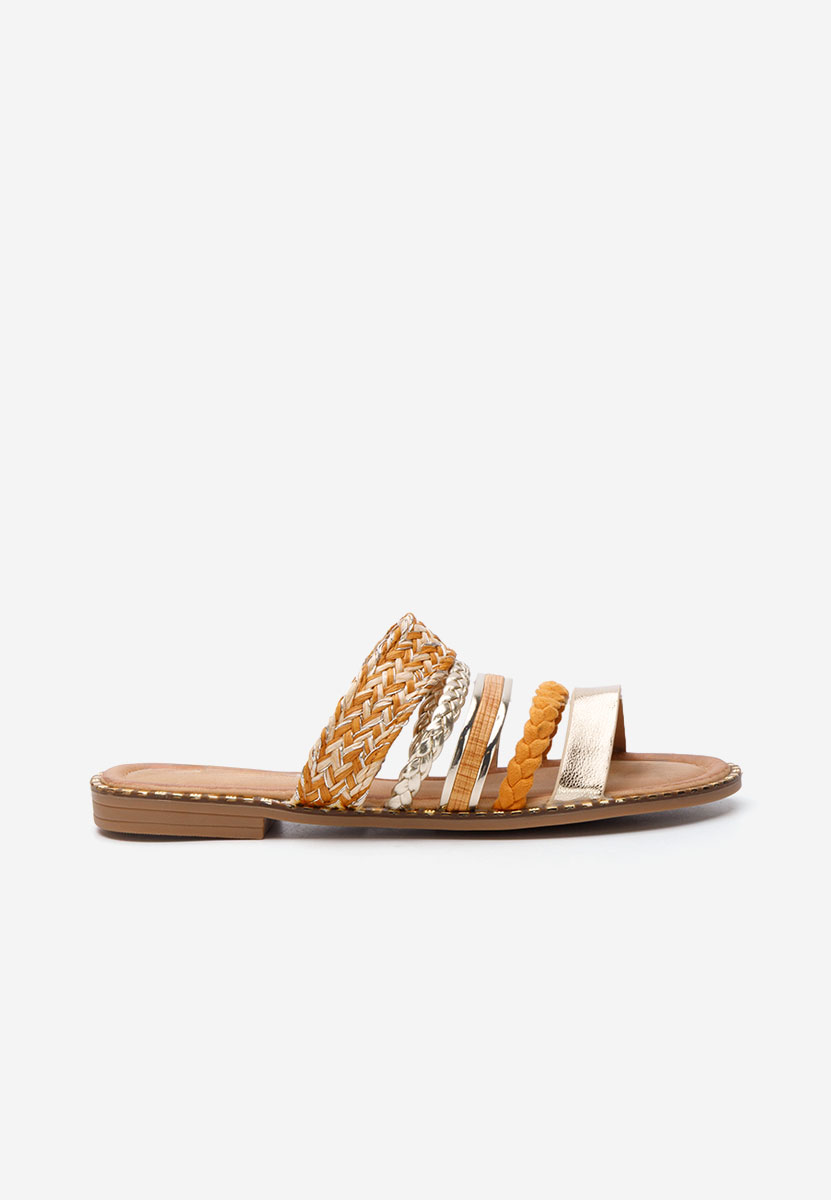 Papuci fara toc Jesenia camel