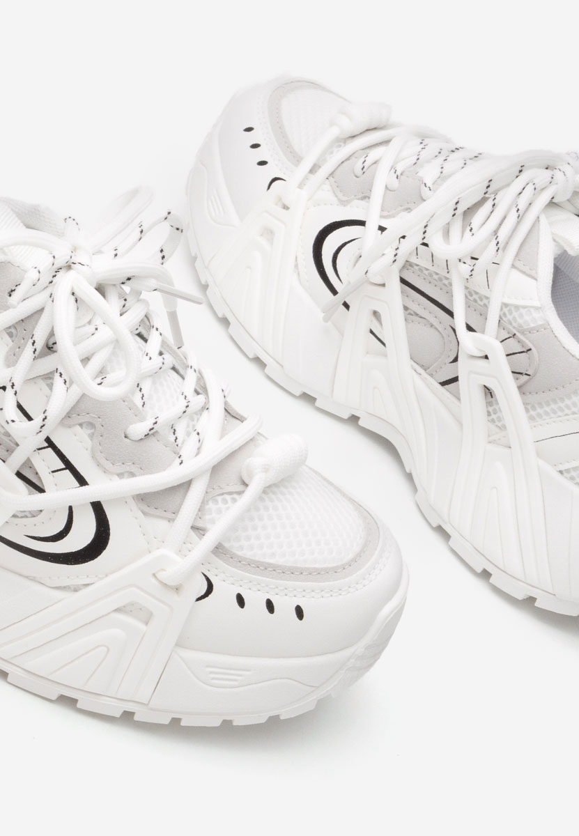 Sneakers dama Lindy albi